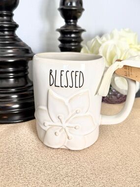 New Rae Dunn BLESSED Ceramic Mug